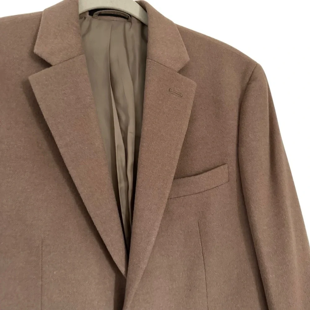 LAUREN RALPH LAURE WOOL SILK CASHMERE CLASSIC BLAZER SIZE 38